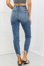 Load image into Gallery viewer, Judy Blue Dahlia Distressed Patch Jeans