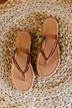 Load image into Gallery viewer, KAYLEEN Take a Stand Braided Sandals in Camel