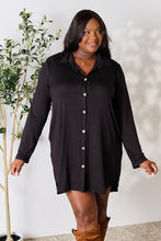 Load image into Gallery viewer, Celeste Button Down Shirt Dress