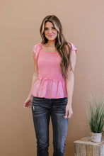 Load image into Gallery viewer, Andree by Unit Oh My Darling Smocked Top
