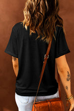 Load image into Gallery viewer, Heart Round Neck Short Sleeve T-Shirt