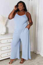 Load image into Gallery viewer, Basic Bae Spaghetti Strap V-Neck Jumpsuit
