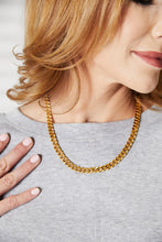Load image into Gallery viewer, Adored Curb Chain Stainless Steel Necklace