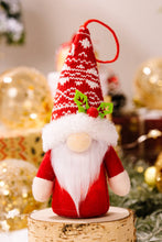 Load image into Gallery viewer, 4-Pack Christmas Light-Up Faceless Gnome Hanging Widgets