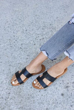 Load image into Gallery viewer, Forever Link Cutout Open Toe Flat Sandals