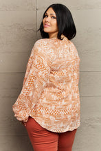 Load image into Gallery viewer, HEYSON Just For You Aztec Tunic Top
