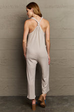 Load image into Gallery viewer, HEYSON Don&#39;t Get It Twisted Rib Knit Jumpsuit