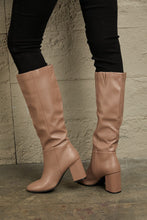 Load image into Gallery viewer, East Lion Corp Block Heel Knee High Boots