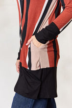 Load image into Gallery viewer, Celeste Striped Button Up Long Sleeve Cardigan
