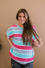 Load image into Gallery viewer, Andree by Unit Road Trippin&#39; Striped Tee