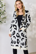 Load image into Gallery viewer, BiBi Leopard Open Front Cardigan