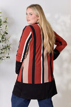 Load image into Gallery viewer, Celeste Striped Button Up Long Sleeve Cardigan