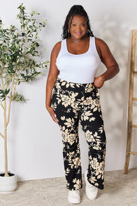 Heimish High Waist Floral Flare Pants