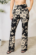 Load image into Gallery viewer, Heimish High Waist Floral Flare Pants