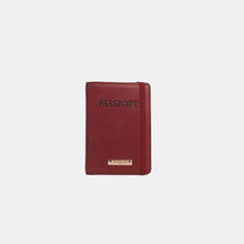 Load image into Gallery viewer, Nicole Lee USA Solid Passport Wallet