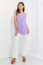 Load image into Gallery viewer, Zenana Sweet &amp; Simple Halter Neck Tank