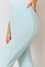 Load image into Gallery viewer, RISEN Full Size High Waist Ultra Soft Knit Flare Pants