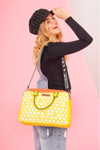 Load image into Gallery viewer, Nicole Lee USA Contrast Polka Dot Handbag