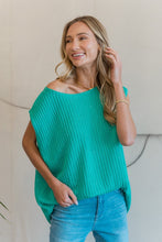 Load image into Gallery viewer, Sew In Love Ribbed Round Neck Sweater Vest