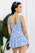 Load image into Gallery viewer, Marina West Swim Clear Waters Swim Dress in Blue