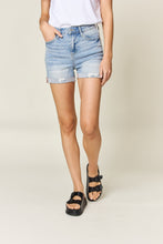 Load image into Gallery viewer, Judy Blue High Waist Rolled Denim Shorts