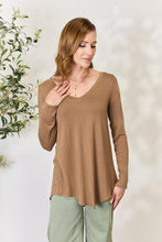 Load image into Gallery viewer, Zenana Long Sleeve V-Neck Top