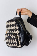 Load image into Gallery viewer, David Jones Printed PU Leather Backpack