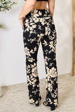 Load image into Gallery viewer, Heimish High Waist Floral Flare Pants