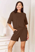 Load image into Gallery viewer, Basic Bae Soft Rayon Half Sleeve Top and Shorts Set