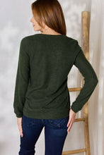 Load image into Gallery viewer, Hailey &amp; Co Colorblock V-Neck Blouse
