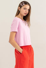 Load image into Gallery viewer, HYFVE Round Neck Cropped T-Shirt