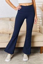 Load image into Gallery viewer, Kimberly C Wide Waistband Slit Flare Pants