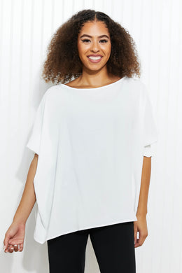 ODDI Seeking Inspiration Run Boat Neck Tunic