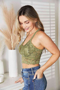 JadyK Crisscross Lace Bralette