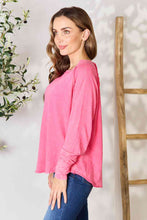 Load image into Gallery viewer, Zenana Round Neck Long Sleeve Top