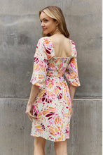 Load image into Gallery viewer, ODDI Floral Print Mini Dress