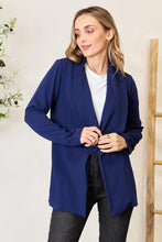 Load image into Gallery viewer, Heimish Statement Neck Open Front Blazer