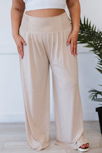 Load image into Gallery viewer, Zenana Easy Breezy Palazzo Pants in Beige