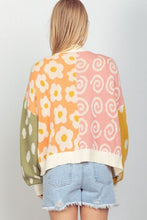 Load image into Gallery viewer, Very J Color Block Open Front Long Sleeve Cardigan