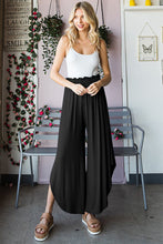 Load image into Gallery viewer, Heimish Frill Slit High Waist Wide Leg Pants