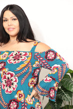 Load image into Gallery viewer, Sew In Love Floral Cold Shoulder Blouse