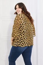 Load image into Gallery viewer, Melody Wild Muse Animal Print Kimono in Brown