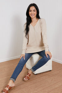 Zenana Sweater Weather Center Seam Tunic Sweater