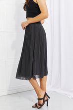 Load image into Gallery viewer, Zenana Romantic At Heart Pleated Chiffon Midi Skirt