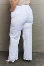 Load image into Gallery viewer, RISEN Raelene High Waist Wide Leg Jeans in White