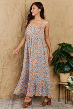 Load image into Gallery viewer, HEYSON Take Your Chances Floral Halter Neck Maxi Dress